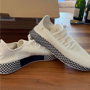 Adidas Off-White Knit Sneakers